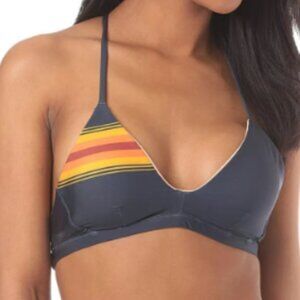 Hurley Bikini Top Quik Dry Pendleton Glacier Nat'l Park-Size M w/bottom Size-S